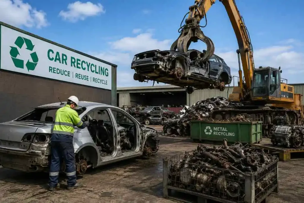 Responsible car recycling and disposal