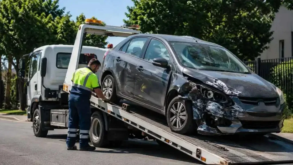 damaged car removal sydney