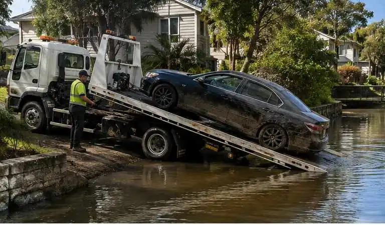 flood-damaged-car-removal-difficult-locations-sydney