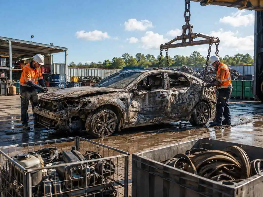 responsible-flood-damaged-car-recycling-disposal